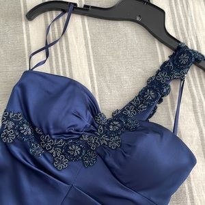 Cache Formal Blue Dress Short